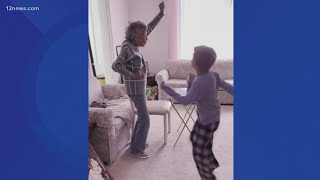 Famous 102-year-old Arizona grandma goes takes part in grandson's P.E. class Wealth
