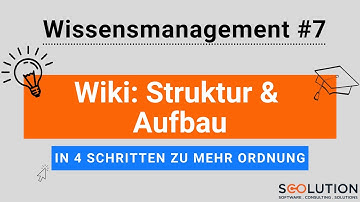 #7 Unternehmenswiki | Struktur & Aufbau - In 4 Schritten zu mehr Ordnung