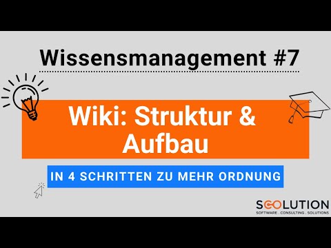#7 Corporate Wiki | Structure & Organization - 4 Steps to More Order
