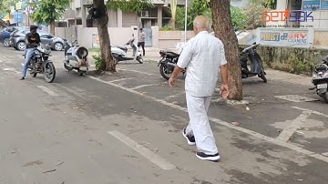 Walking with below knee Prosthesis - GetBak artificial limb center Rajkot & Ahmedabad