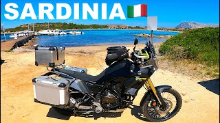 Motorcycle Travel To Sardinia, Yamaha Tenere 700, Two Up Trip, Italy, Riding In Sardinia