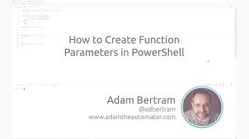 How To Create Function Parameters In PowerShell