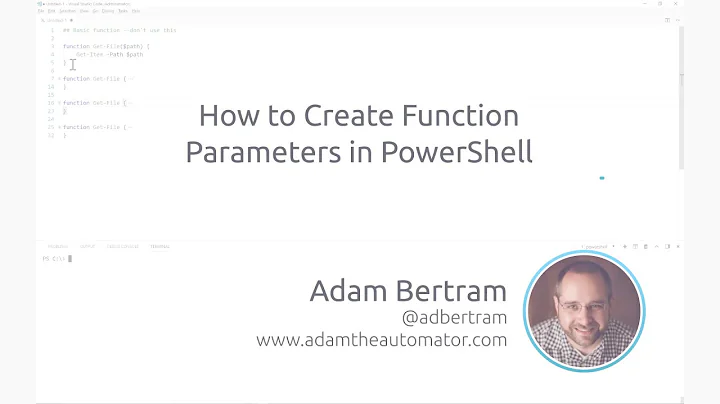 How To Create Function Parameters In PowerShell