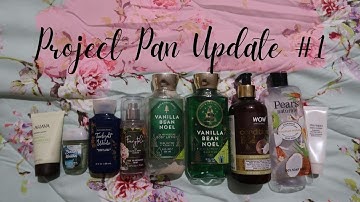 WINTER PROJECT USE IT UP | UPDATE #1 + SOME EMPTIES