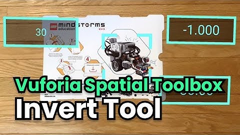 Vuforia Spatial Toolbox Tutorial 1.9: Invert Tool