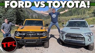 New Ford Bronco or Toyota 4Runner TRD Pro — Here Are The Two Things That Make The Bronco Better!