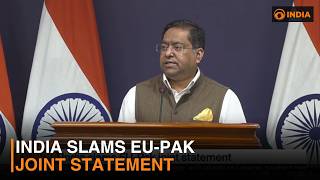 India slams EU-Pak joint statement & more | DD India Live | 5 PM IST