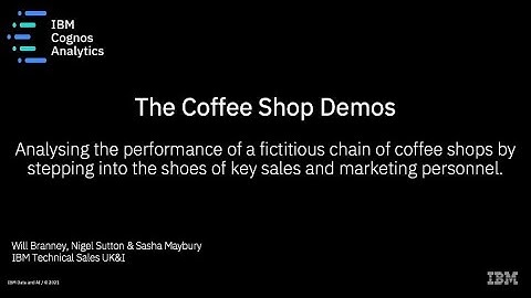 IBM Cognos Analytics & IBM Planning Analytics Better Together
