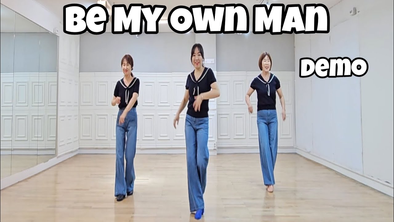 Be My Own Man - Line Dance (Demo) | Ryan | Jo Thompson
