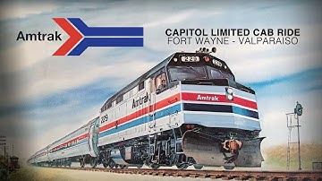 Rare Amtrak Capitol Limited Cab Ride | Railroad History Lesson