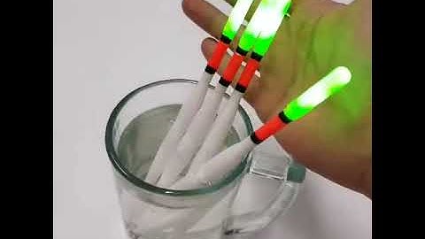 Phao Đèn Câu Đêm Cảm Ứng Phát Sáng Khi Gặp Nước