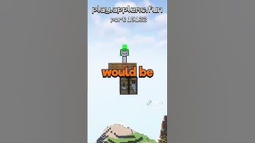 Minecraft AppleMc 🍎 server IP: Play.Applemc.fun port: default @dream