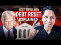 Is the US Using Crypto to Reset Its $37 Trillion Debt?
