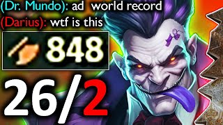 MOST AD DR. MUNDO (WORLD RECORD)