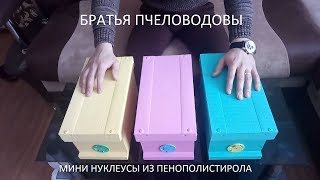 Мини нуклеусы для облета маток из ппс.