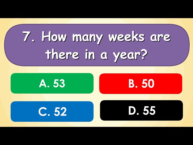 Quiz Time | GK Questions for Kids | General Knowledge Trivia Questions and answer for Kids class=