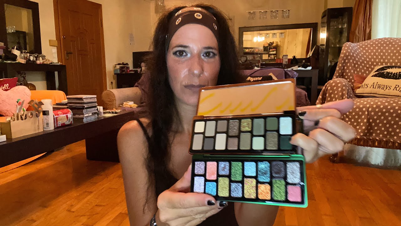 ΜΑΚΙΓΙΑΖ ΜΕ ΤΗΝ cheeryep   16 Color Eyeshadow Palette   Monologue και την Ambition