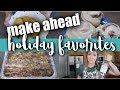 Make Ahead Holiday Favorites for your Freezer | Cooking with Friends!