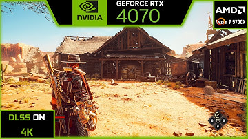 EVIL WEST : RTX 4070 (MAX SETTINGS DLSS ON 4K)