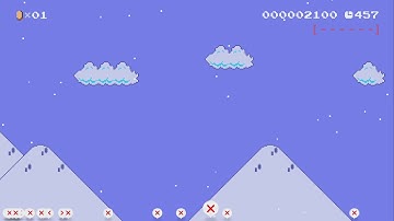 Getting Over It With Mario by J111M - Super Mario Maker 2 - No Commentary 1bu