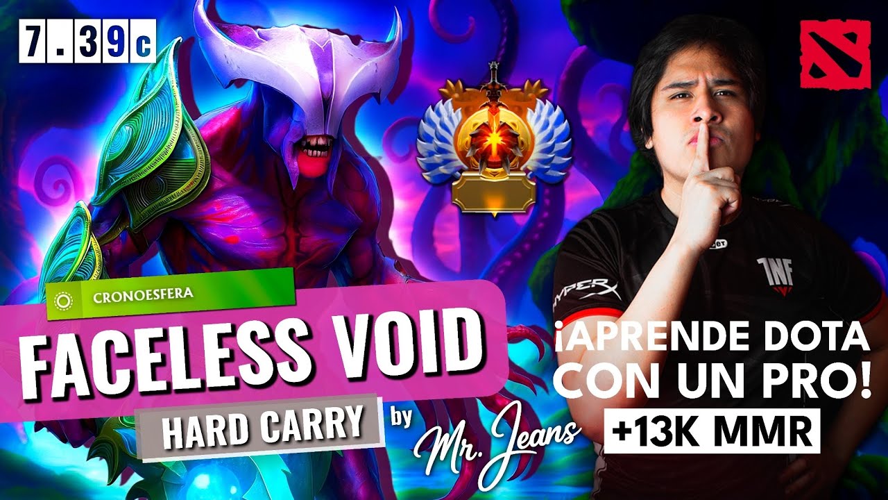 FACELESS VOID | 🟣 LA GUÍA DEFINITIVA DE HARD CARRY | 🕒 TIMING DE ÍTEMS Y DECISIONES CLAVE PARA GANAR