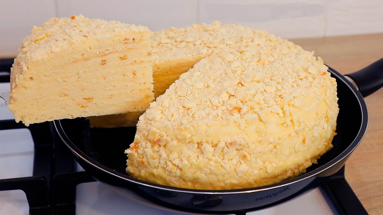 НА СКОВОРОДЕ! Любимые Торты Наполеон, Медовик, Шоколадный! Готовлю Без Духовки! Можно Заморозить!