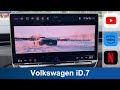 Volkswagen ID.7 2024: Stream HBO Max, YouTube,Netflix,TV2Play,Google Play - Løsning med WIZCAR M3