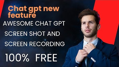 Chat gpt new features |Awesome Screenshot & Screen Recorder Chrome Addon.