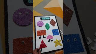 Shapes chart making #shapes #classroomdecorationideas #shilpacreativity