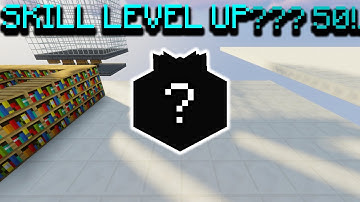 My First LEVEL 50 SKILL (Hypixel Skyblock)