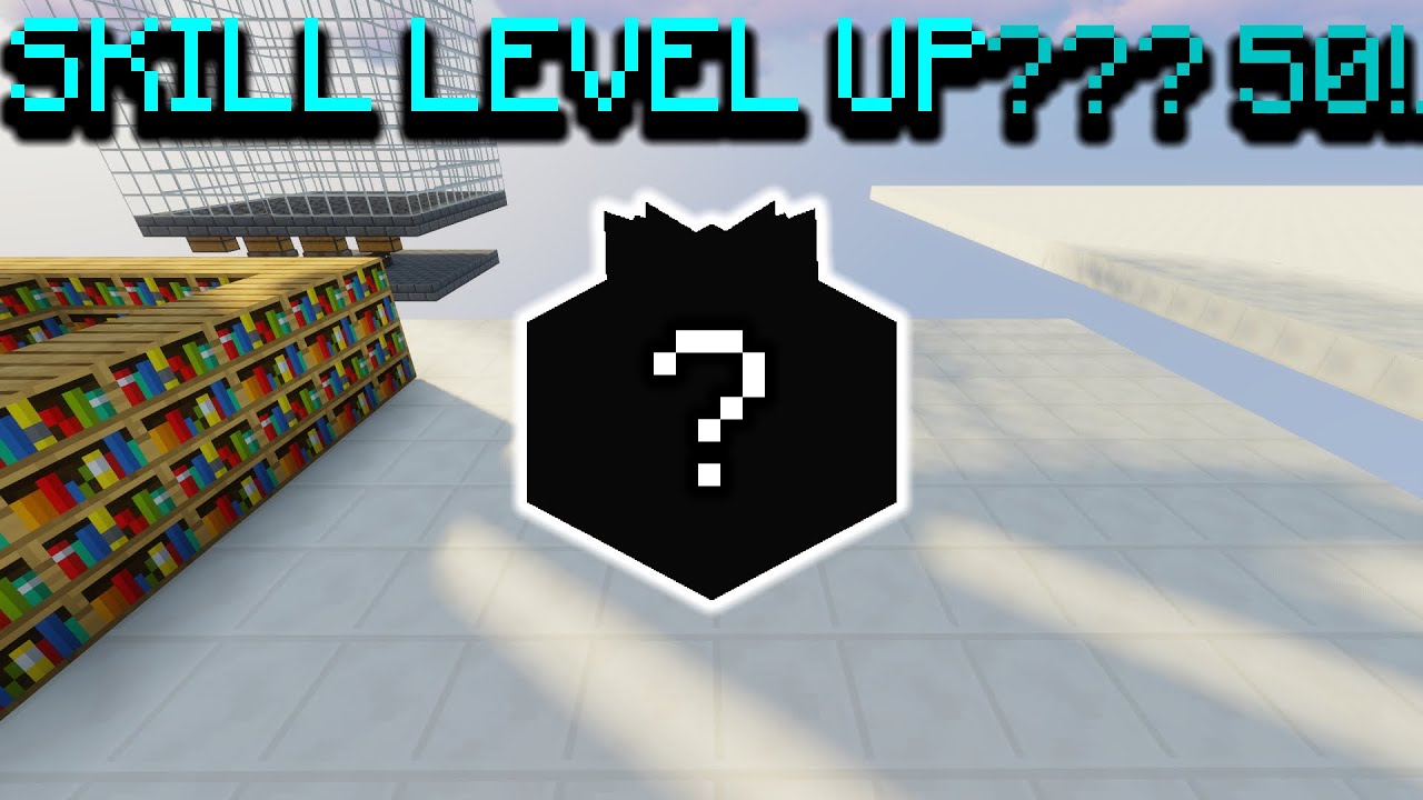 My First LEVEL 50 SKILL (Hypixel Skyblock)