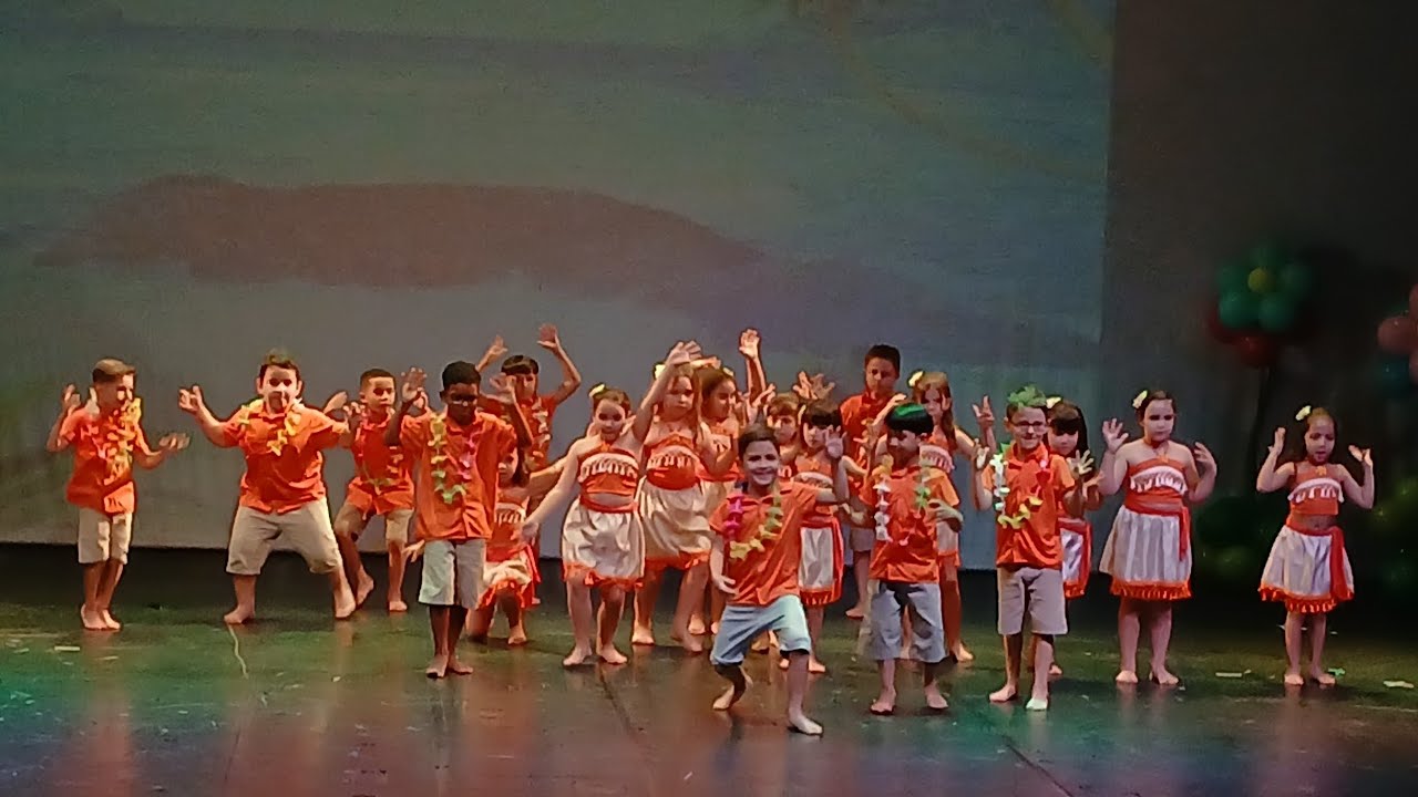 Apresentação Moana - Pré 2 B | Escola Ondina - Cerquilho/SP