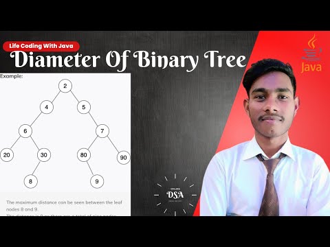 Diameter Of Binary Tree || Dsa || java