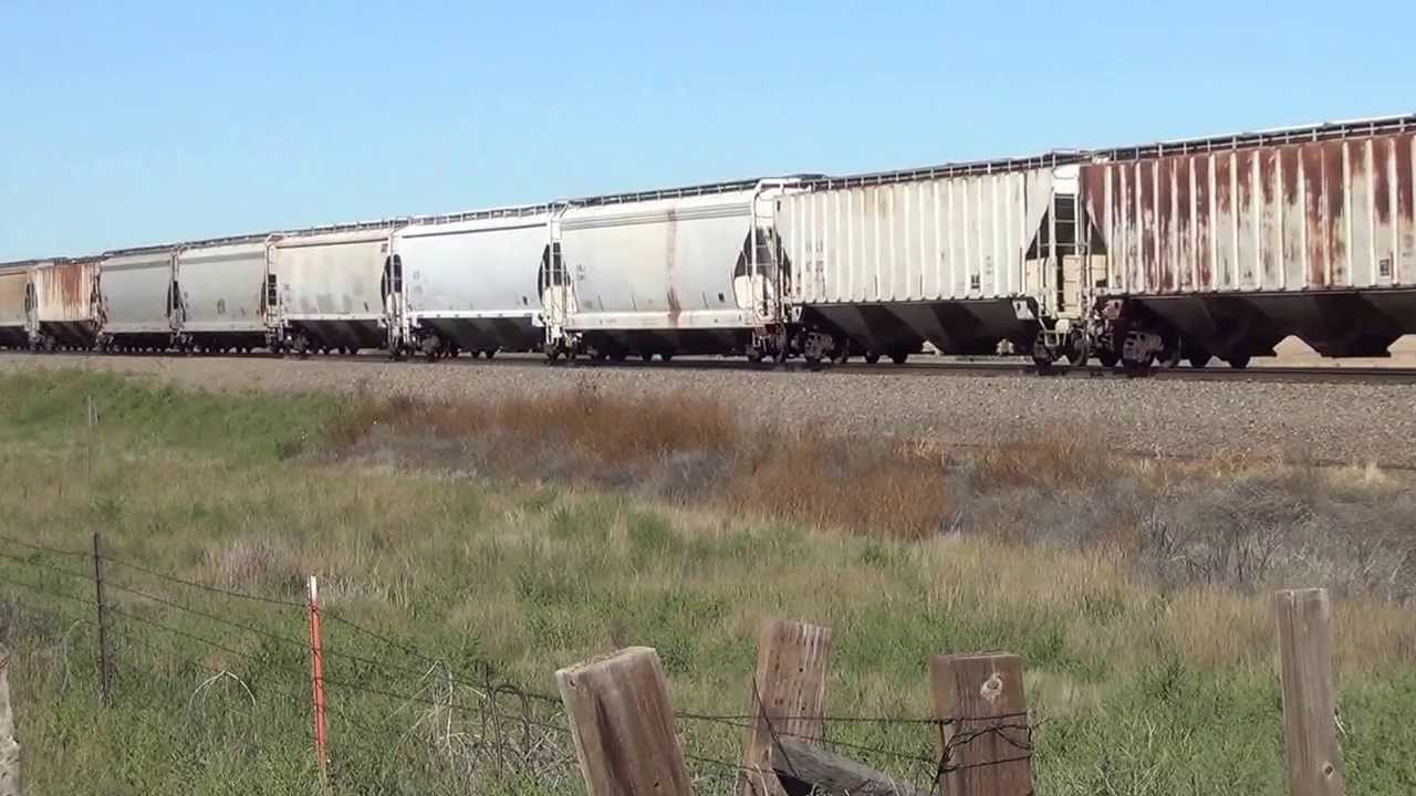 Dispatcher talks to EBD Union Pacific Railroad 5477 mixed freight near