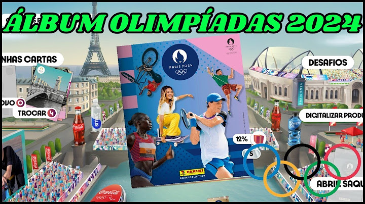 ÁLBUM OLIMPÍADAS PARIS 2024 - CONFIRA OS DETALHES