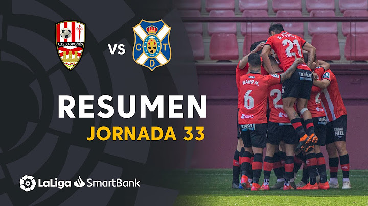 Resumen de UD Logroñés vs CD Tenerife (1-0)