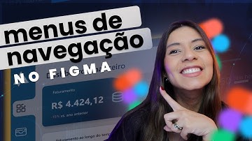 Como Criar Menus de Navegação Profissionais no Figma para Dashboards | Design Moderno para Power BI