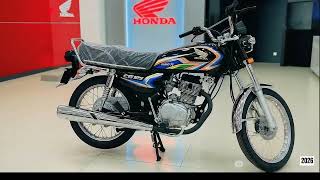 Honda Cg 125 2026 Model Black Colour