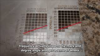 1.04 EZCAD2 Frequency Settings for Fiber Lasers Marking Machine