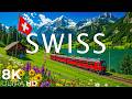 Switzerland 8K Breathtaking Views Of Matterhorn Jungfrau Peaceful Countryside VIDEO 8K UHD 