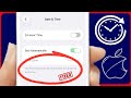 The Time Zone Cannot Be Set Manually Due to Device Restrictions iPhone or iPad