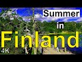 4K Drone Video Ultra HD - Finland Drone Video - Drone Above Nature 🇫🇮