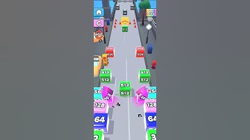 Jelly Run 2048 - All Levels Gameplay Walkthrough (iOS & Android ) #shorts #games #funny