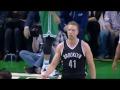 Justin Hamilton Poster Dunk On Gerald Green!!! Boston Celtics vs Brooklyn Nets. 10.26.2016