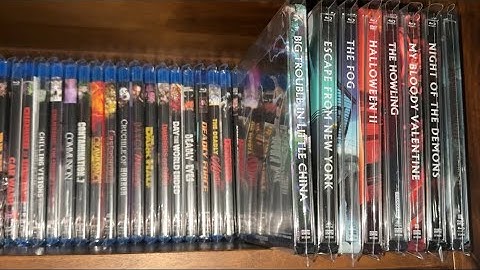 (2025) SCREAM FACTORY Complete Collection Overview HORROR SCI FI 4k Blu Ray DVD Steelbooks Box Sets 