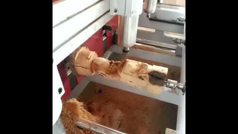 4 axis four pieces buddha cnc router carving machine