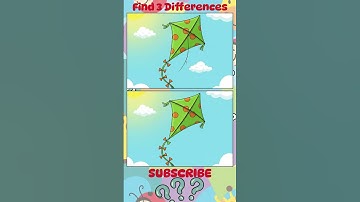 Can You Find the 3 Differences? #43