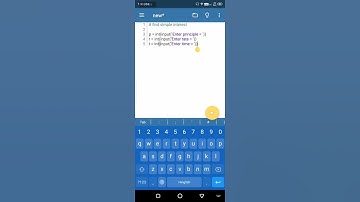 Find simple interest | Python | #shorts | #programming | #coding | #python