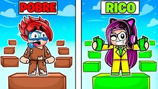 LUKY es POBRE y KORI es MILLONARIA | Rich vs Poor Obby | Luky