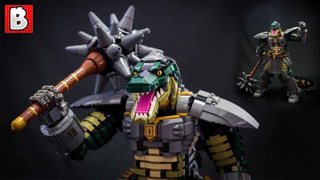 Massive LEGO Medieval Crocodile Warrior! Top 10 MOCs